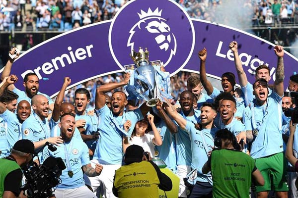 11. Manchester City - 2018 Premier League