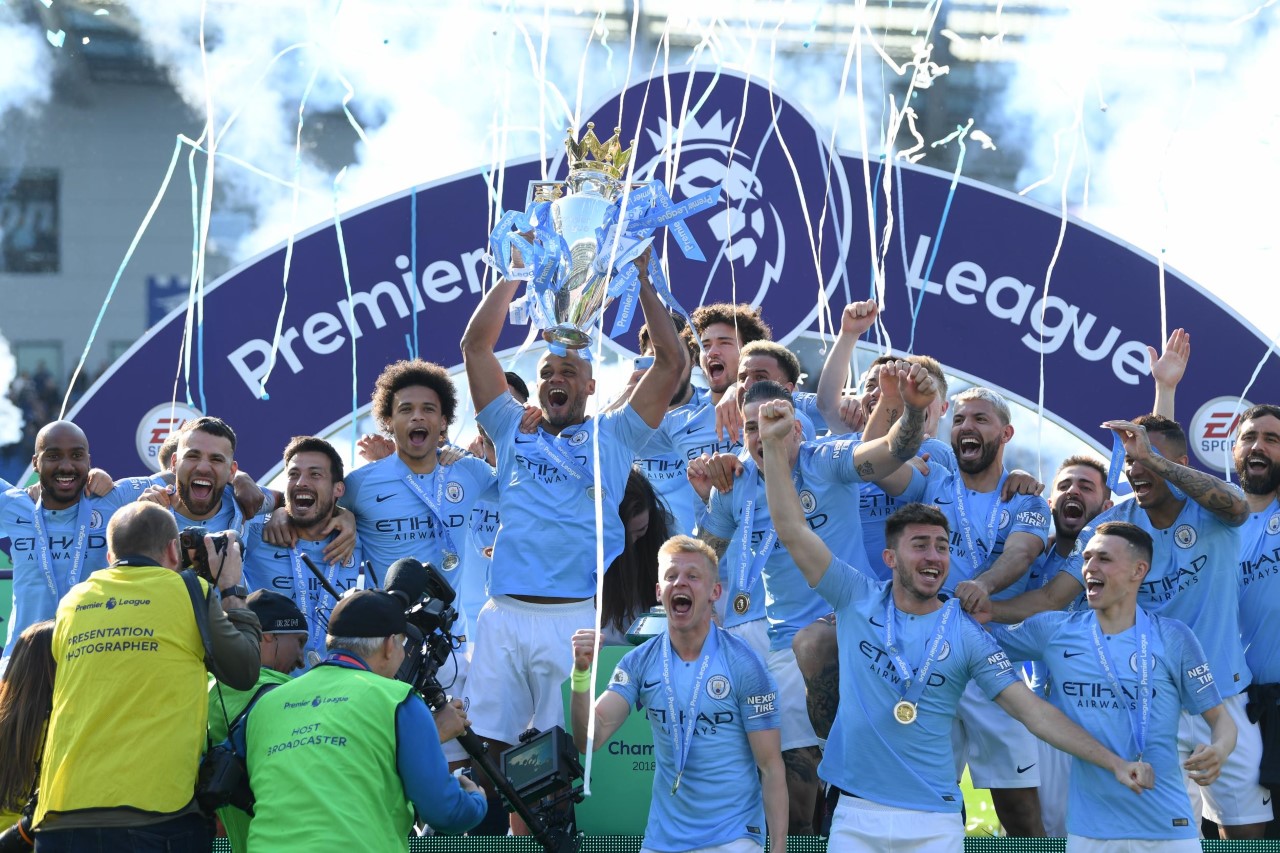 10. Manchester City - 2019 Premier League